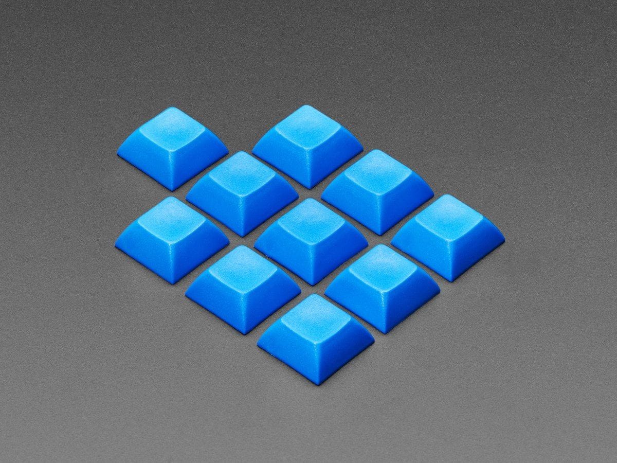 Dark Blue DSA Keycaps for MX Compatible Switches - 10 pack by The Pi Hut - The Pi Hut