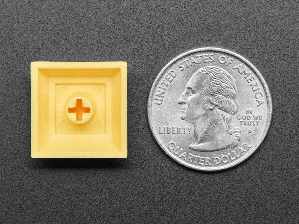 Dark Yellow DSA Keycaps for MX Compatible Switches - 10 pack by The Pi Hut - The Pi Hut