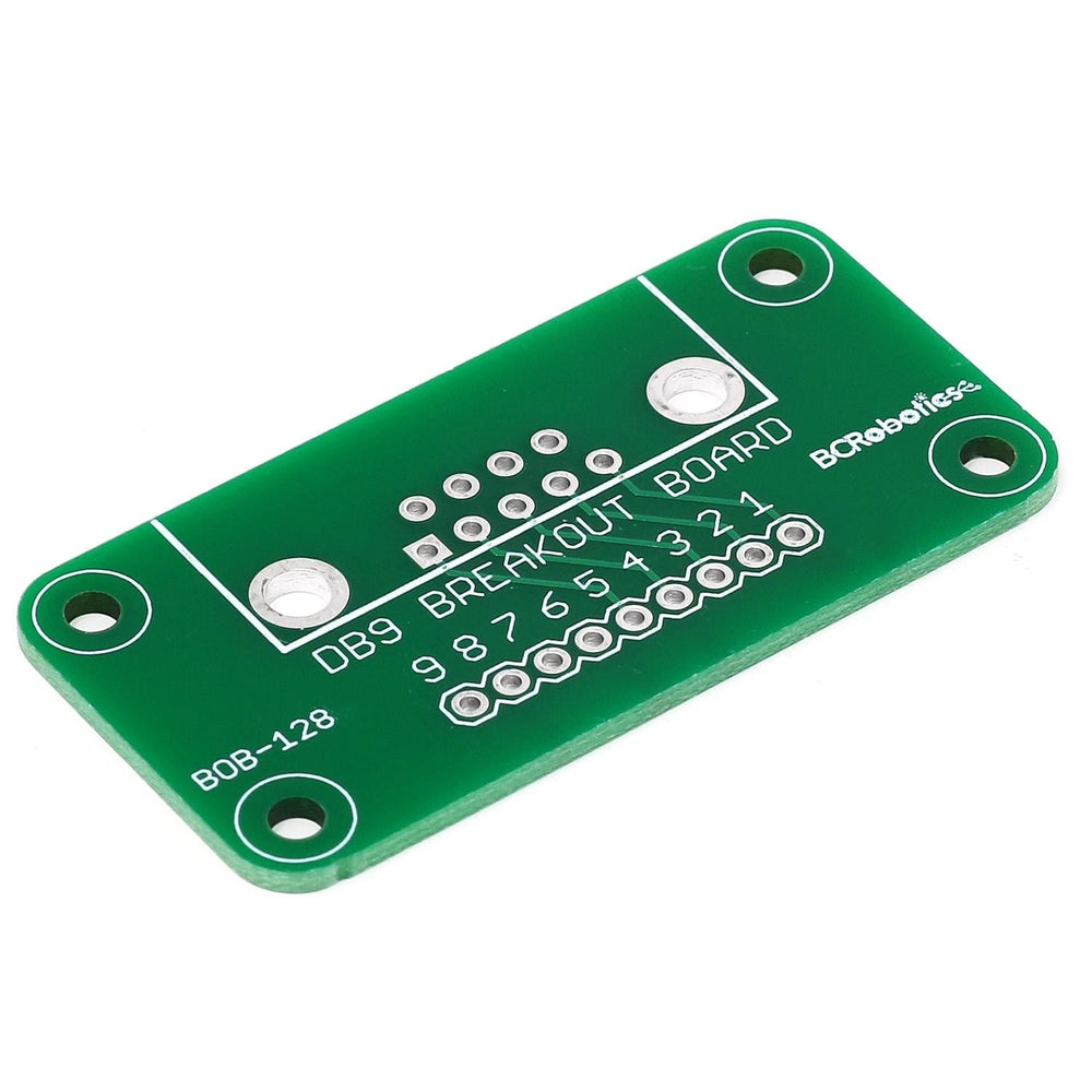 DB9 Breakout Board PCB – Male by BCRobotics - The Pi Hut