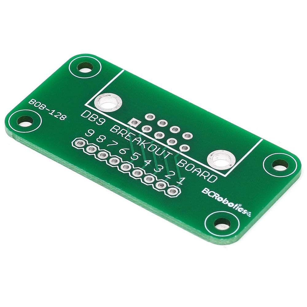 DB9 Breakout Board PCB – Male by BCRobotics - The Pi Hut