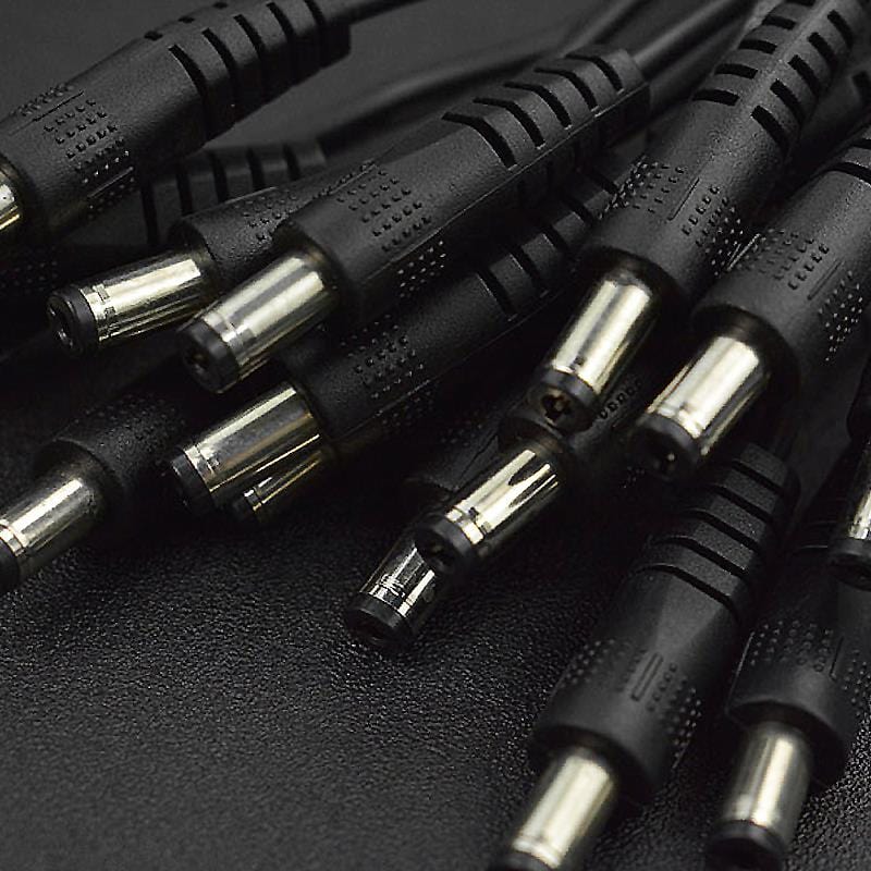 DC Barrel Jack Splitter Cables (1 Female to 4 Male, 5-pack) by DFRobot - The Pi Hut