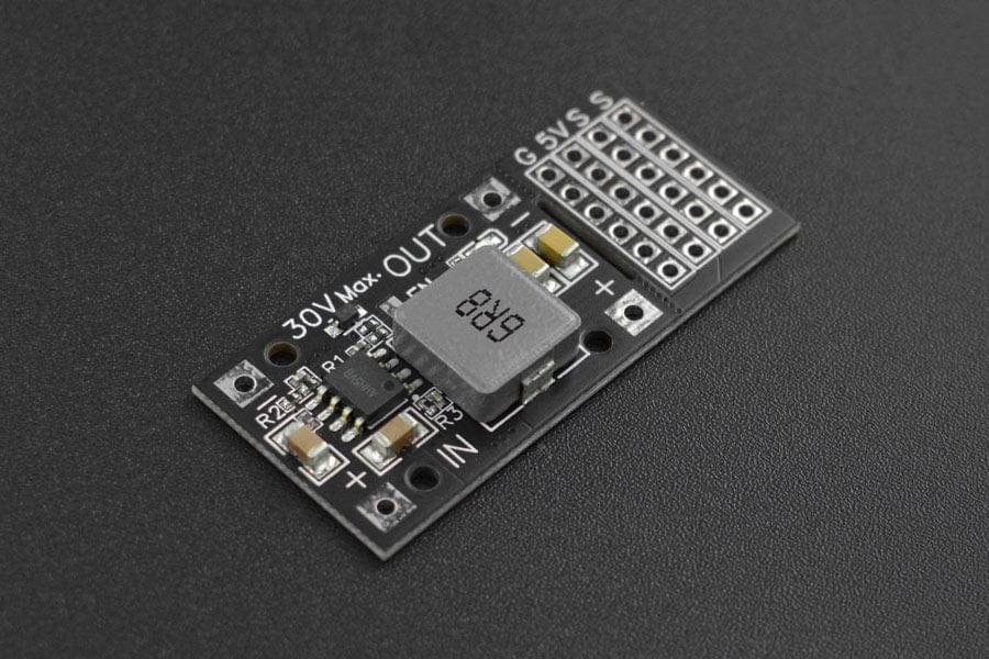 DC-DC Buck Converter 7-24V to 5V 4A by DFRobot - The Pi Hut