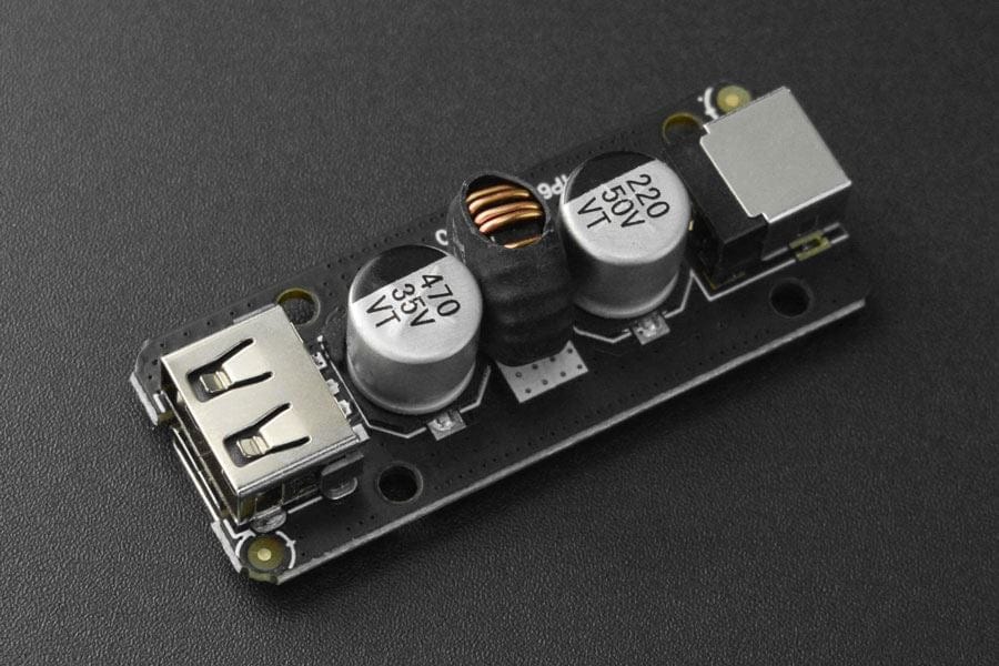 DC-DC Fast Charge Module 10.5~32V to 5V3A by DFRobot - The Pi Hut