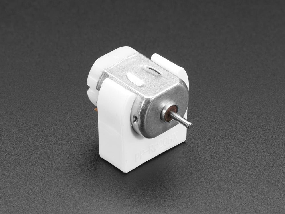 DC Motor Plastic Mount - 130 Size / 20mm Diameter - The Pi Hut