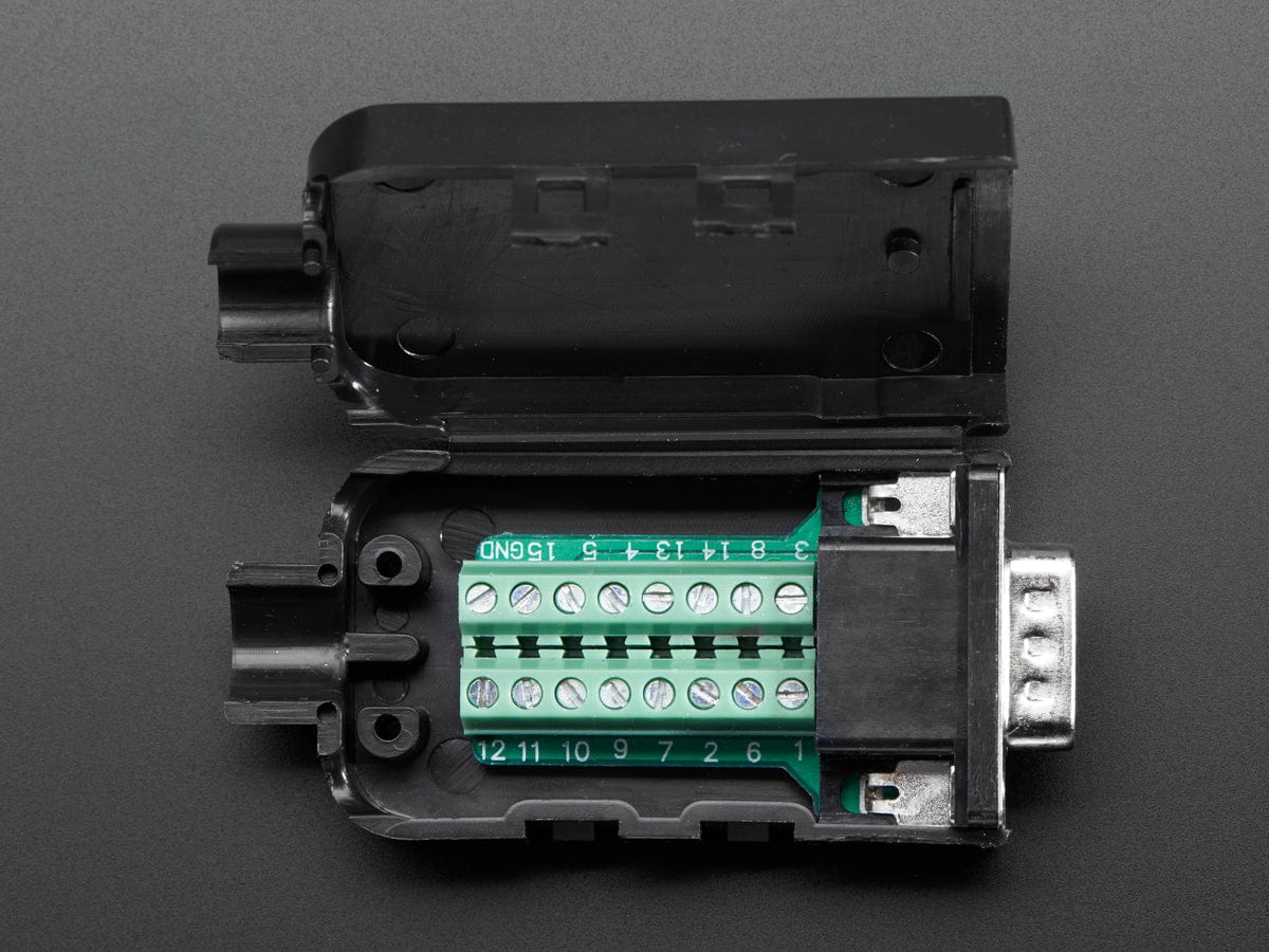 DE-15 (DB-15) Male Plug to Terminal Block Breakout by The Pi Hut - The Pi Hut