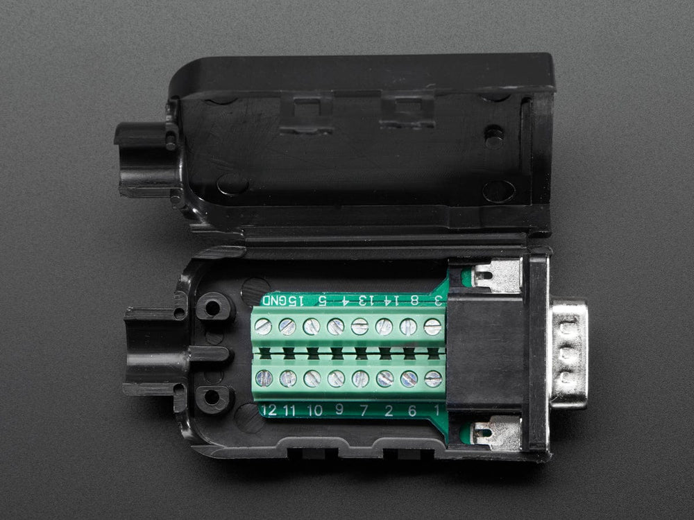 DE-15 (DB-15) Male Plug to Terminal Block Breakout by The Pi Hut - The Pi Hut