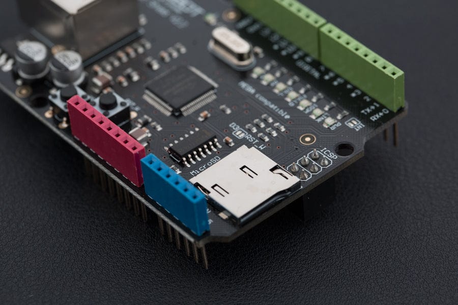 DFRduino Ethernet Shield V2.1 (Support Mega and Micro SD) by DFRobot - The Pi Hut
