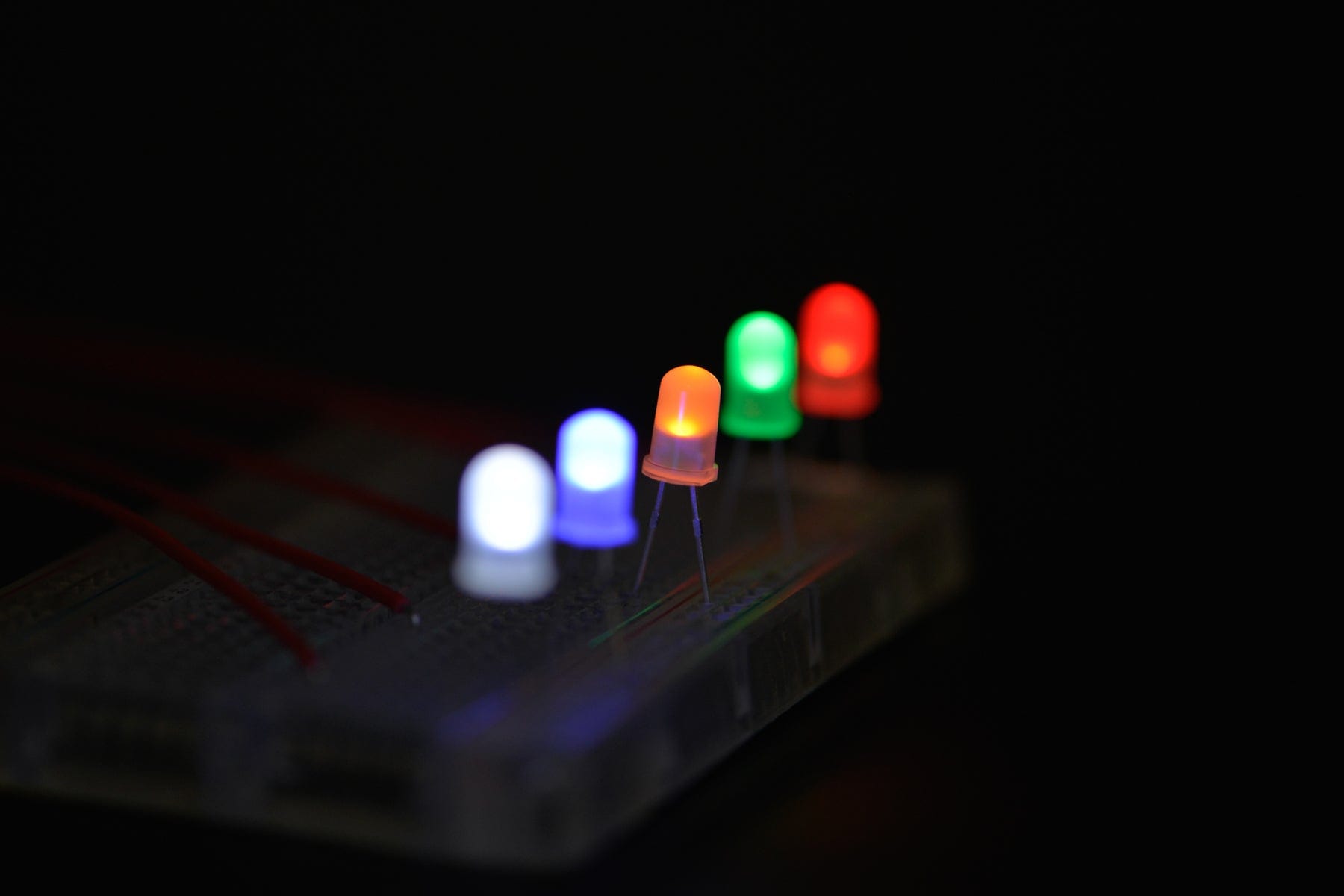 Diffused 5mm LED Pack (50 PCS) by DFRobot - The Pi Hut