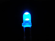 Diffused Blue 3mm LED (25 pack) - The Pi Hut