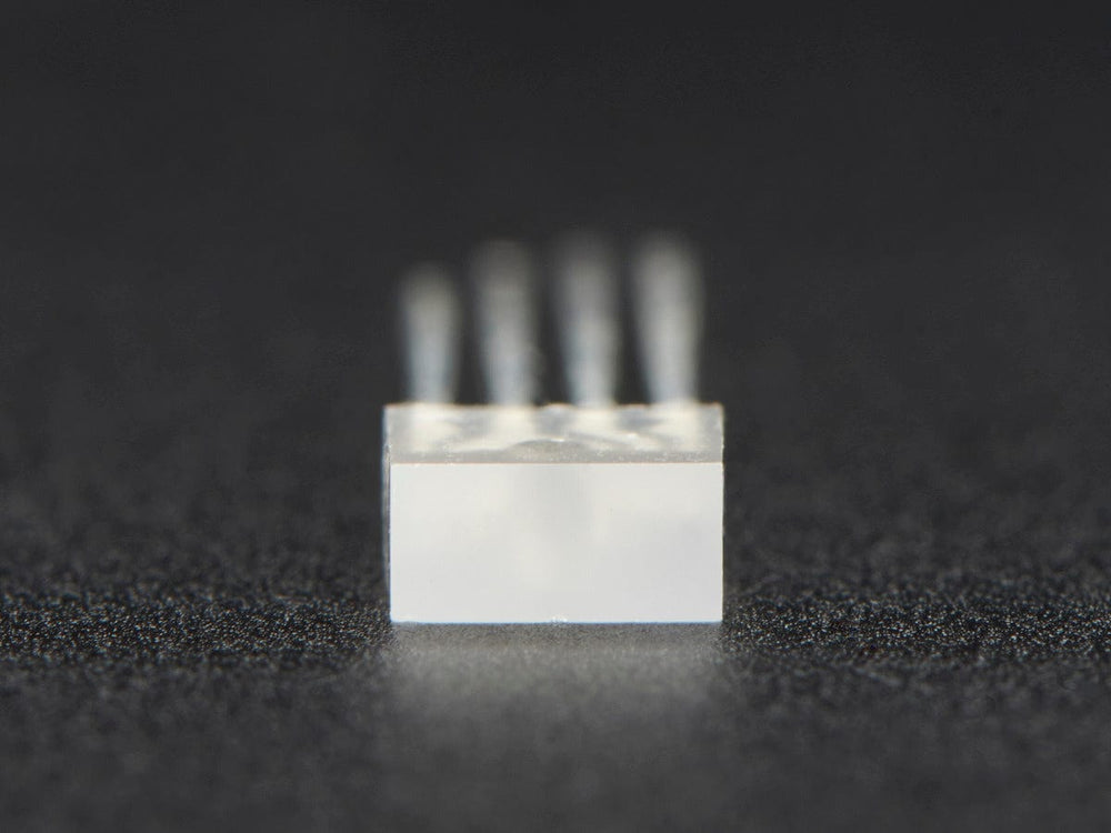 Diffused Rectangular 5mm RGB LEDs - Pack of 10 by The Pi Hut - The Pi Hut