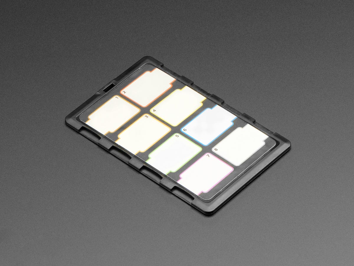 DiMeCard 8 microSD Card Holder by The Pi Hut - The Pi Hut