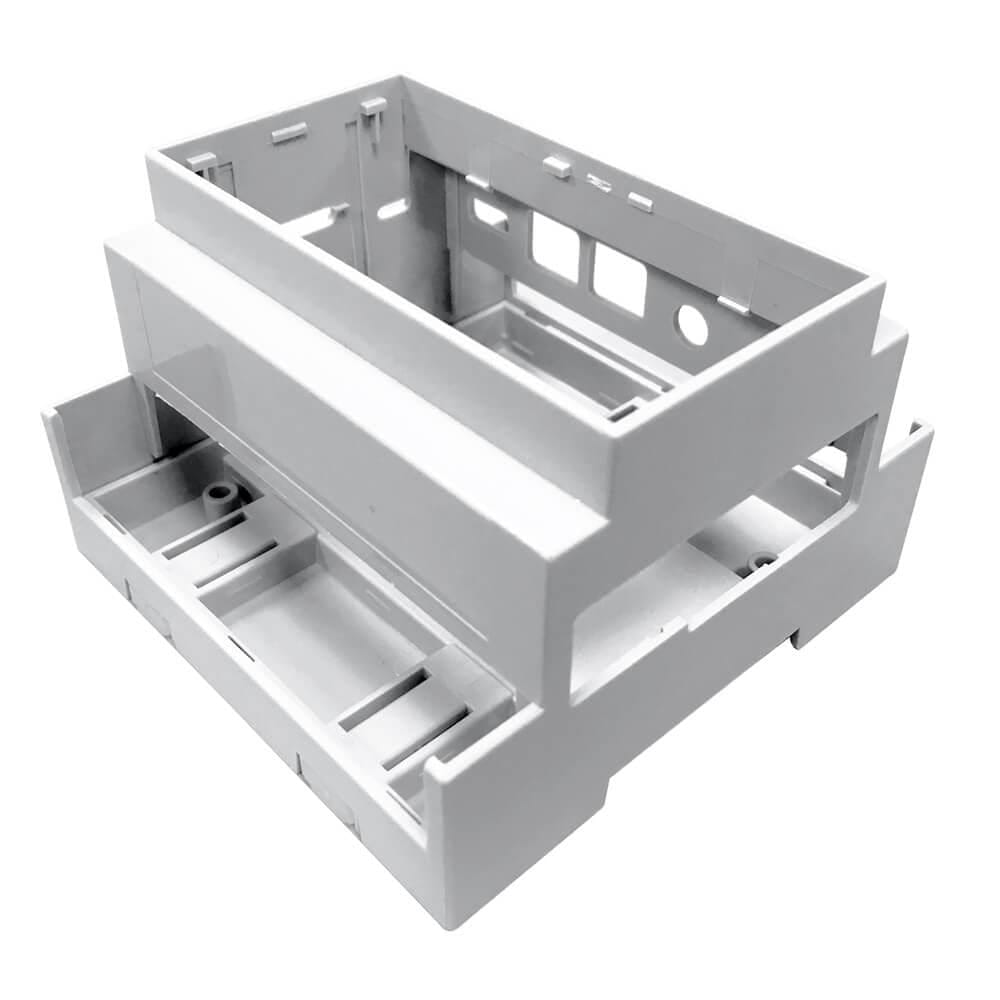 DIN Rail Mount Enclosure for Raspberry Pi 4 by CamdenBoss - The Pi Hut
