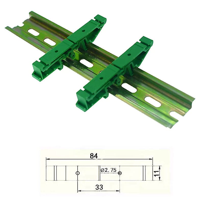 DIN Rail Mounts for Automation 2040 W by Pimoroni - The Pi Hut