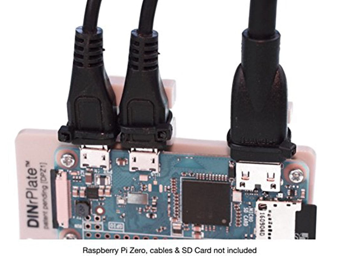 DINrPlate - Raspberry Pi Zero DIN Rail Mount by DINrPlate - The Pi Hut