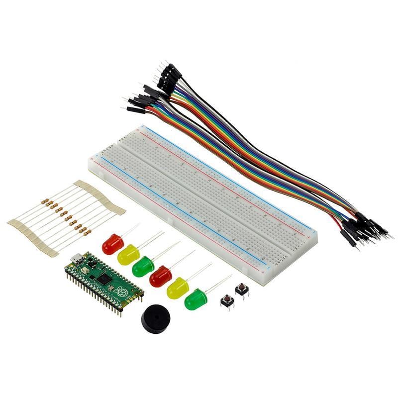 Discovery Kit for Raspberry Pi Pico (Pico Included) by Kitronik - The Pi Hut