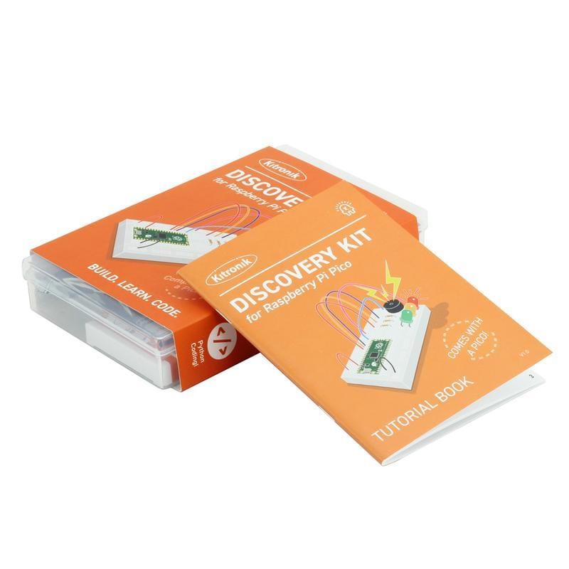 Discovery Kit for Raspberry Pi Pico (Pico Included) by Kitronik - The Pi Hut
