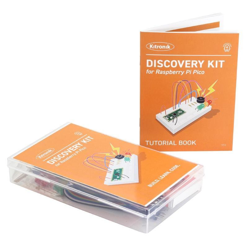 Discovery Kit for Raspberry Pi Pico (Pico Not Included) by Kitronik - The Pi Hut