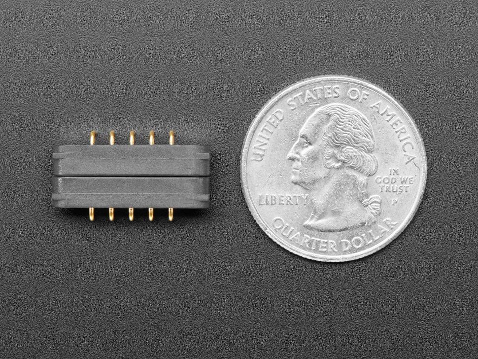 DIY Magnetic Connector - Right Angle Five Contact Pins - The Pi Hut