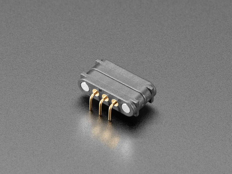 DIY Magnetic Connector - Right Angle Three Contact Pins by The Pi Hut - The Pi Hut