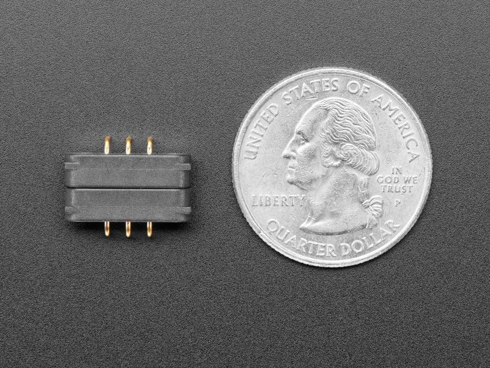 DIY Magnetic Connector - Right Angle Three Contact Pins by The Pi Hut - The Pi Hut