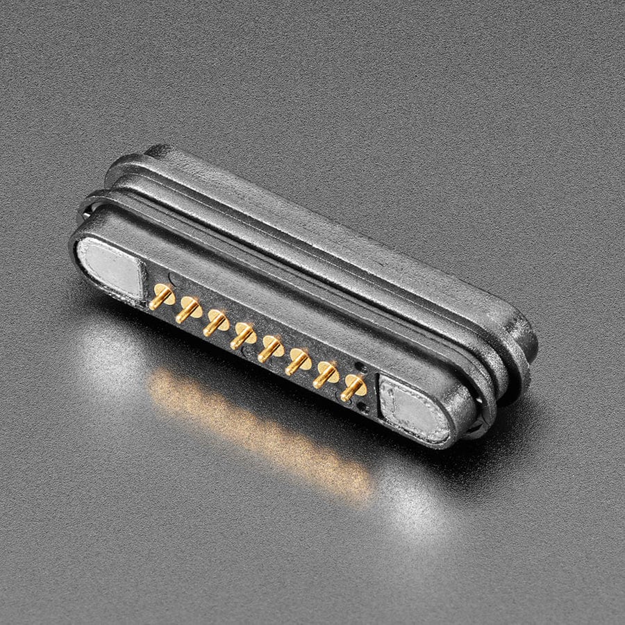 DIY Magnetic Connector - Straight 8 Contact Pins - 2.2mm Pitch by The Pi Hut - The Pi Hut