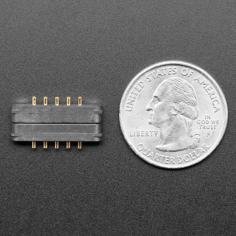 DIY Magnetic Connector - Straight Angle Five Contact Pins - The Pi Hut