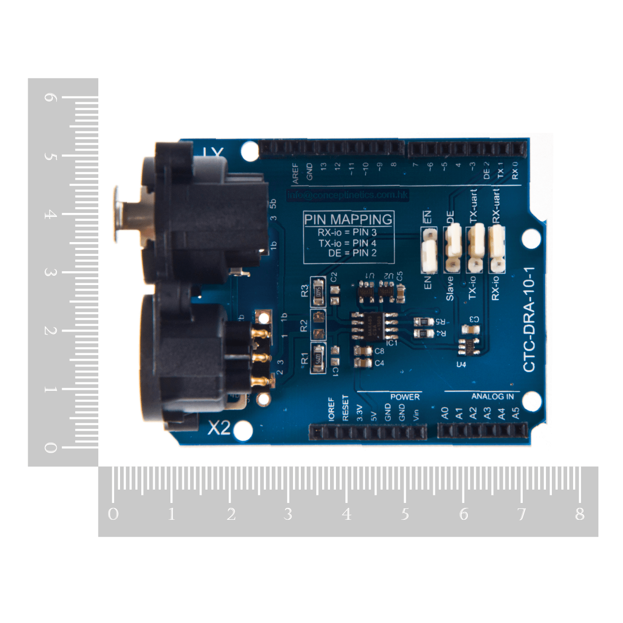 DMX Shield for Arduino by DFRobot - The Pi Hut