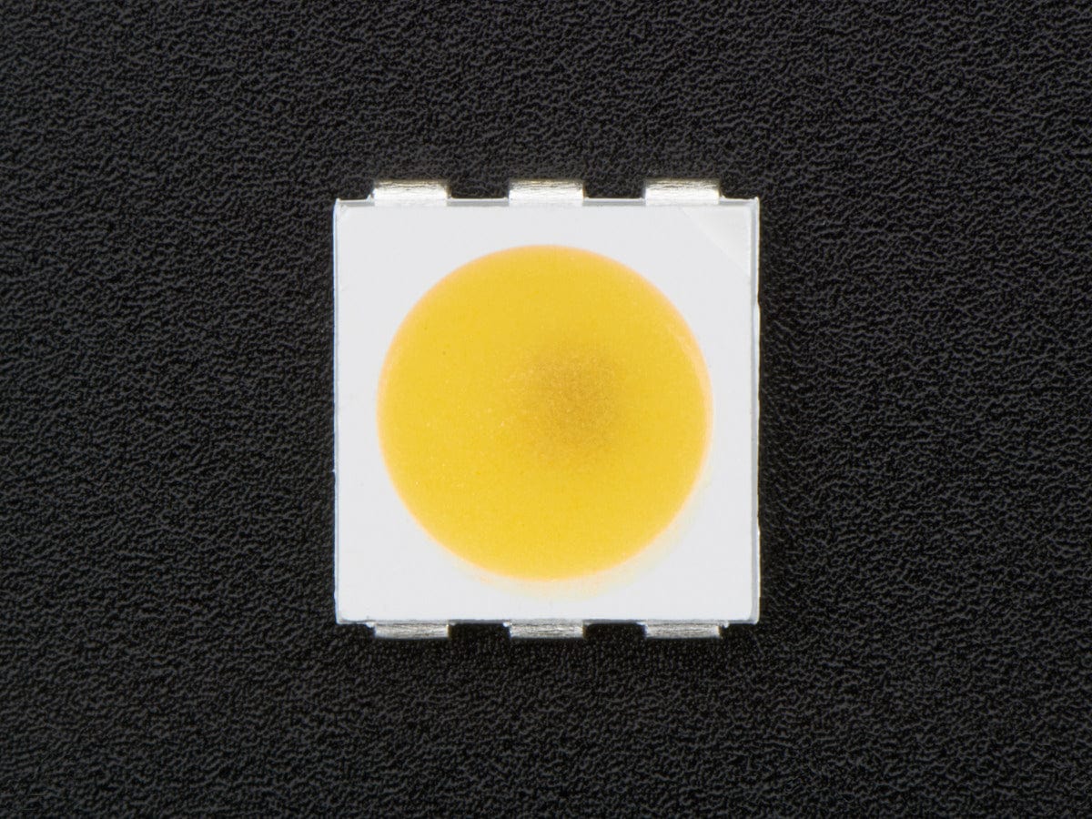 DotStar Addressable 5050 Warm White LED w/Integrated Driver Chip (10 Pack ~3000K) by The Pi Hut - The Pi Hut