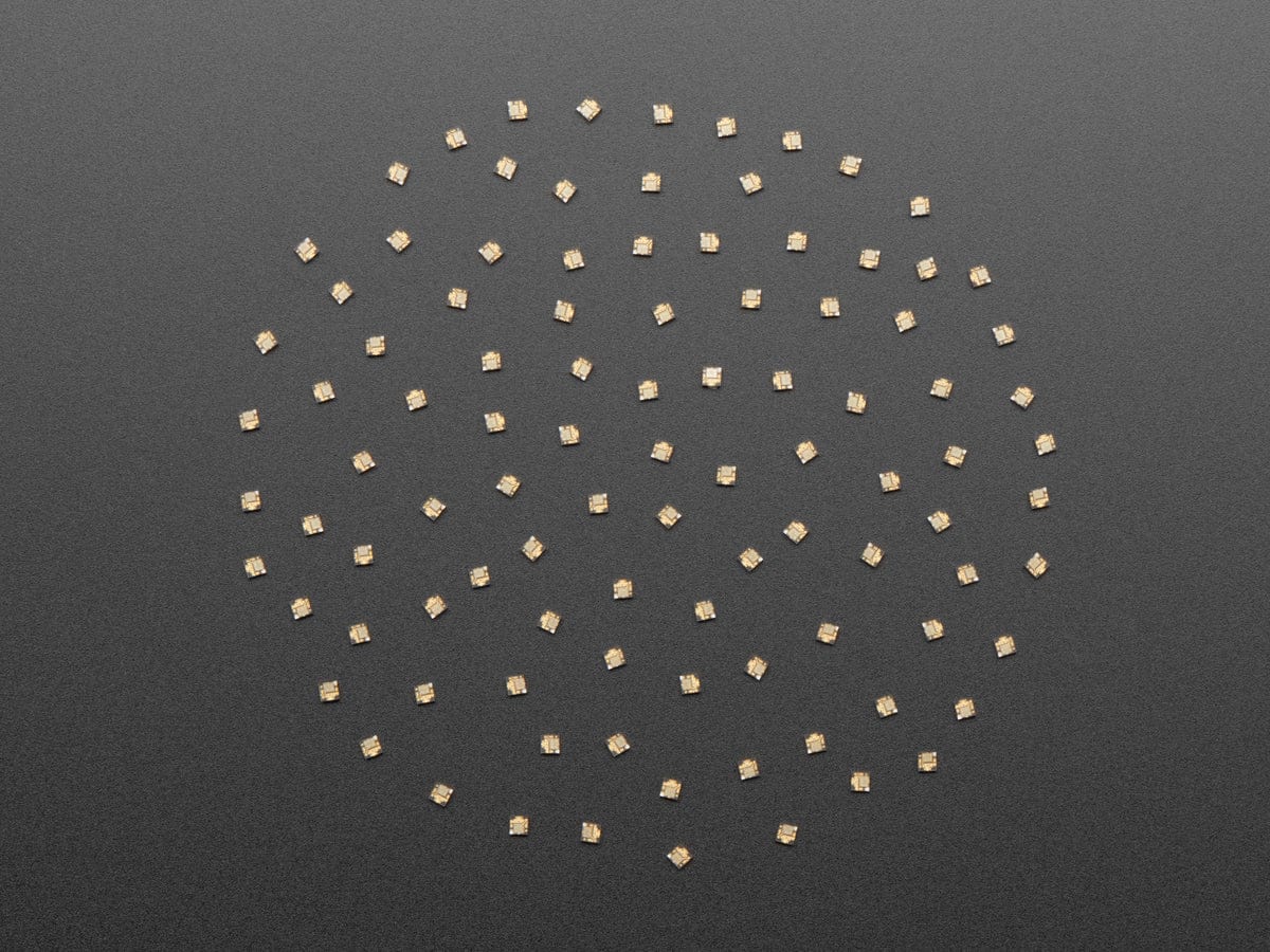 DotStar Micro LEDs (APA102–2020)- Smart SMD RGB LED - 100 pack by The Pi Hut - The Pi Hut