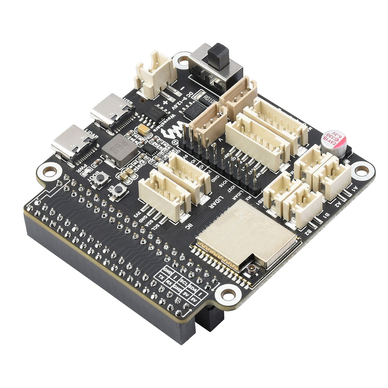 ESP32 Robotics Driver Board by Waveshare - The Pi Hut