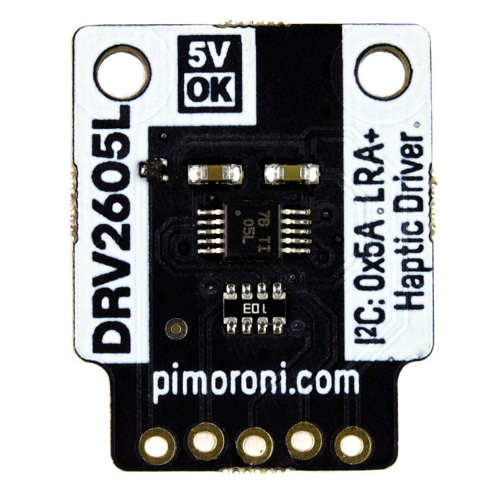 DRV2605L Linear Actuator Haptic Breakout by Pimoroni - The Pi Hut