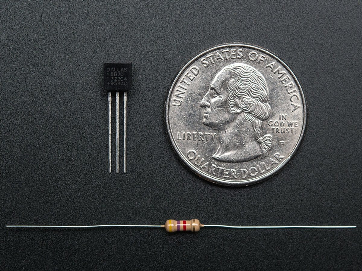 DS18B20 Digital temperature sensor + extras by The Pi Hut - The Pi Hut