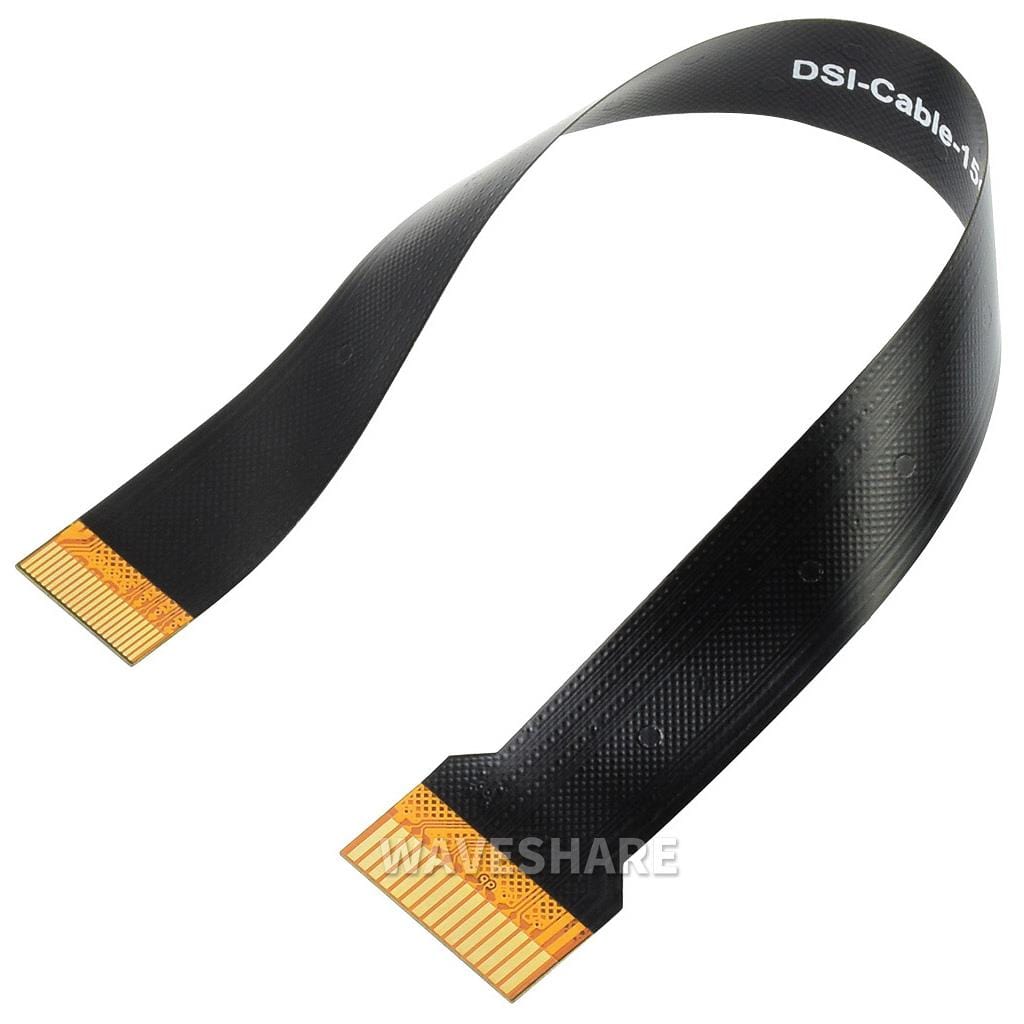 DSI FFC Flexible Flat Cable for CM4 IO Board by Waveshare - The Pi Hut