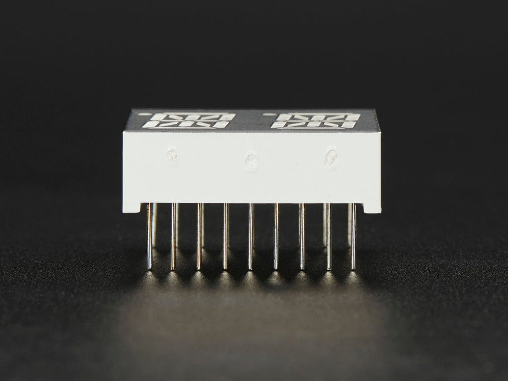Dual Alphanumeric Display - Blue 0.54" Digit Height - Pack of 2 by The Pi Hut - The Pi Hut