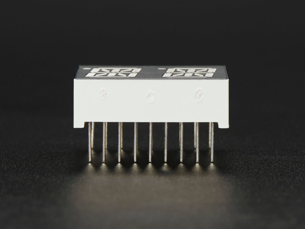 Dual Alphanumeric Display - Green 0.54" Digit Height - Pack of 2 by The Pi Hut - The Pi Hut