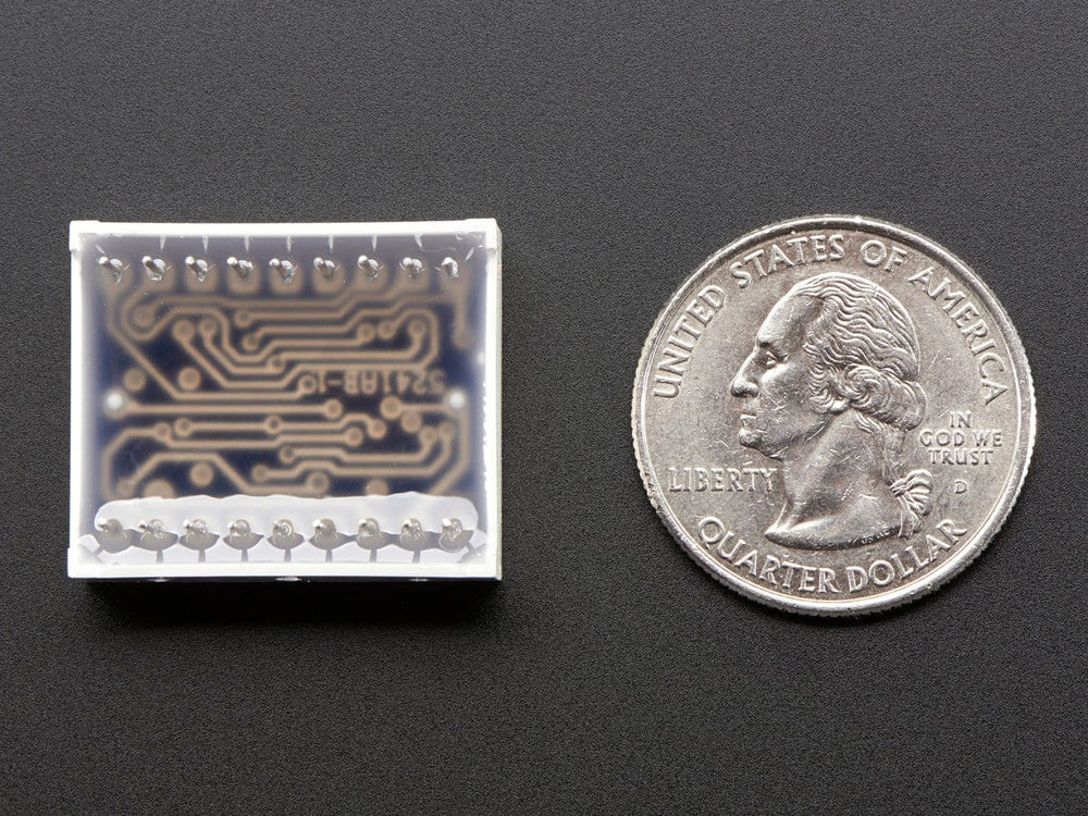 Dual Alphanumeric Display - Green 0.54" Digit Height - Pack of 2 by The Pi Hut - The Pi Hut