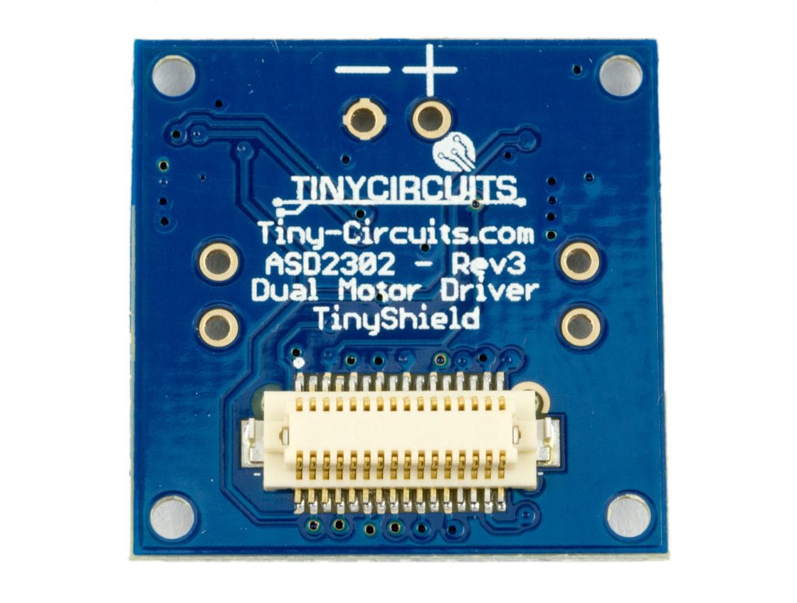 Dual Motor Board TinyShield (No Connectors) by Tiny Circuits - The Pi Hut
