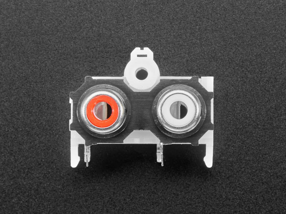 Dual RCA Jack for Adafruit I2S Audio Bonnet by The Pi Hut - The Pi Hut