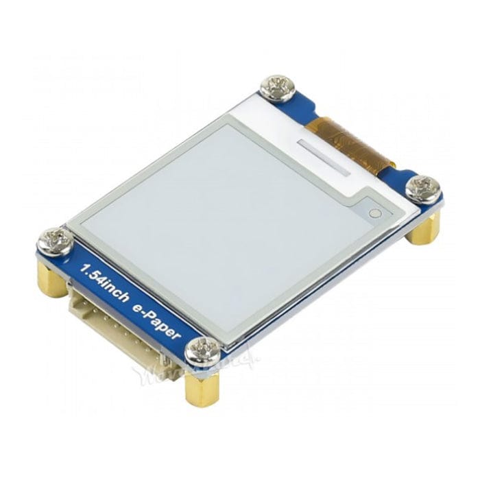 E-Ink Display Module SPI - 1.54" (200x200) by Waveshare - The Pi Hut