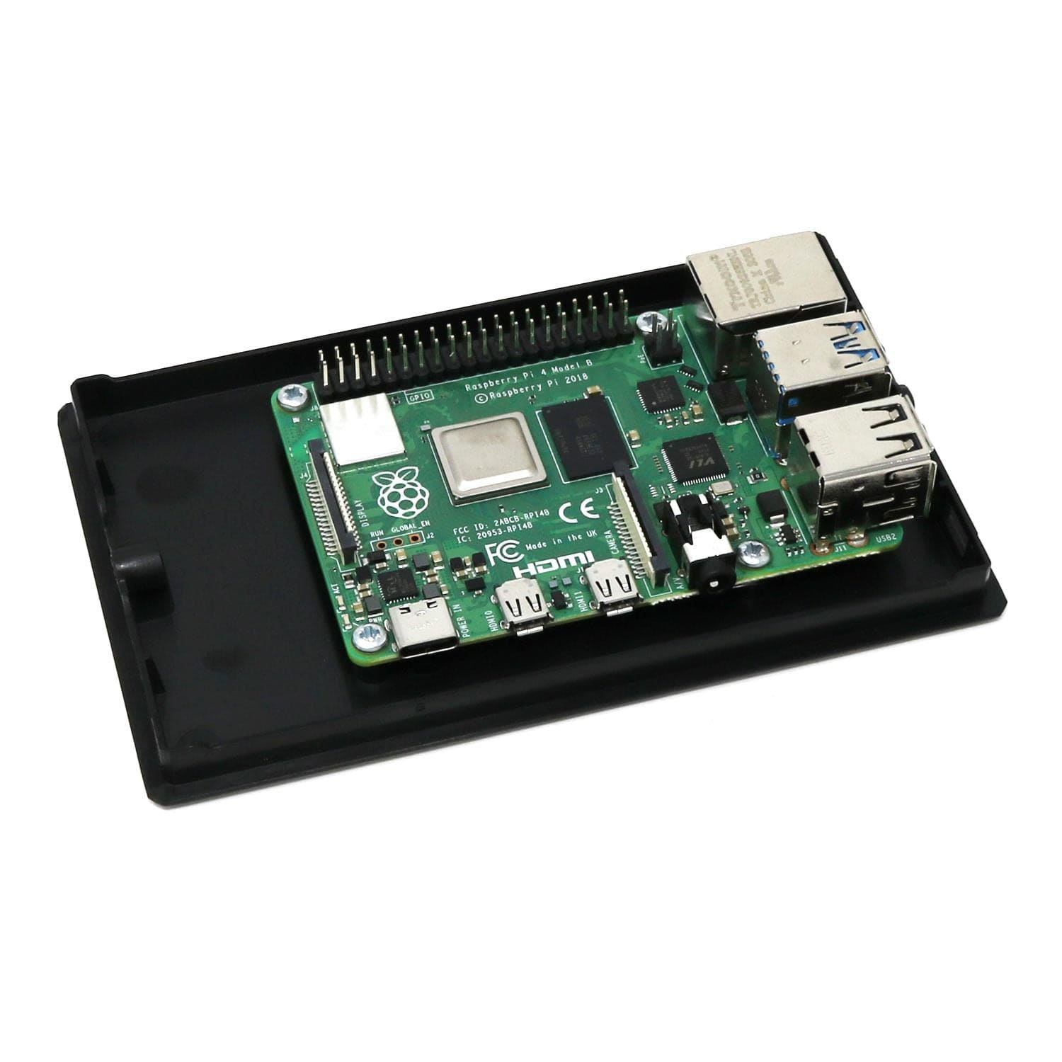 Easy Assembly Electronics Enclosure - Size 3 (with Raspberry Pi Mounts) by CamdenBoss - The Pi Hut