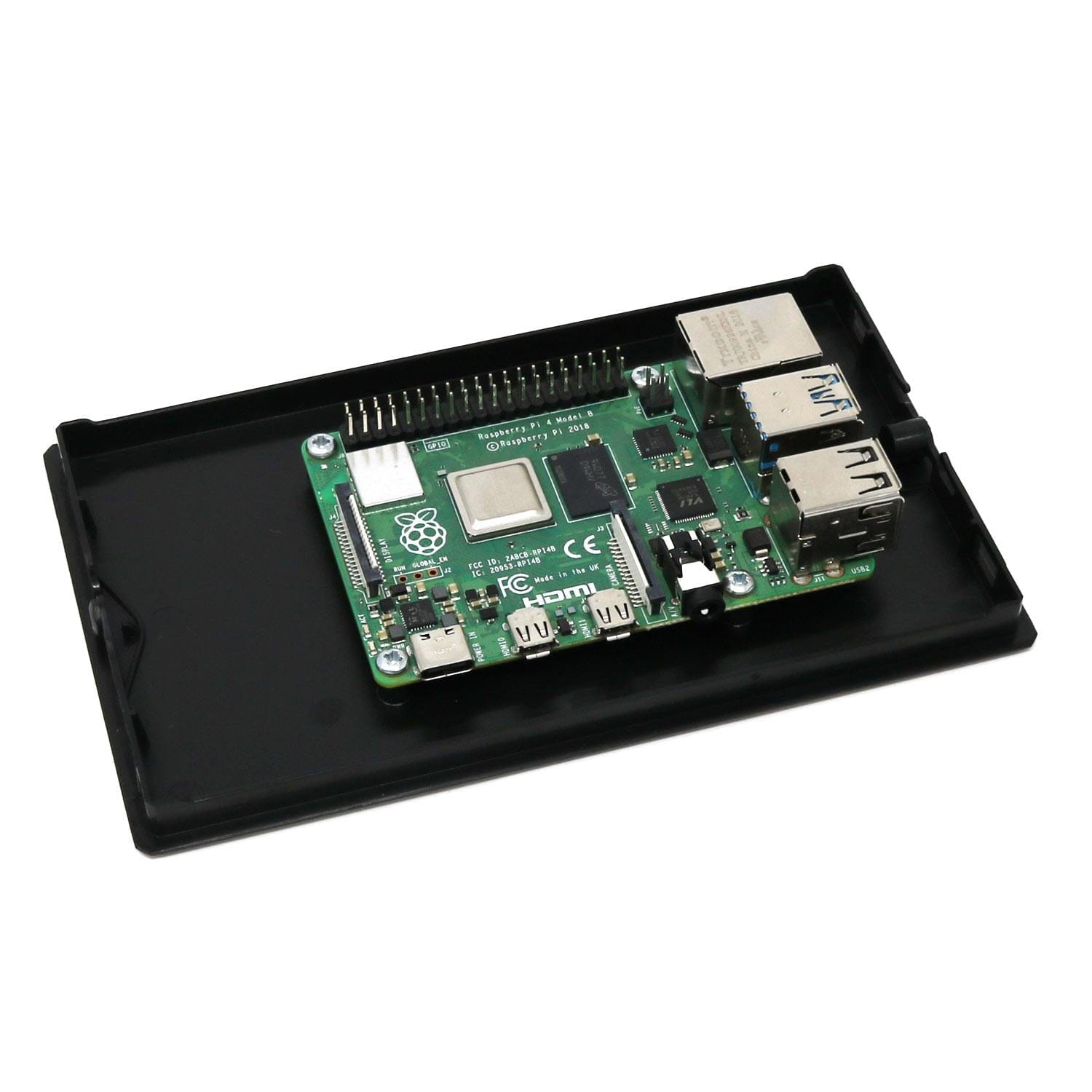 Easy Assembly Electronics Enclosure - Size 4 (with Raspberry Pi Mounts) by CamdenBoss - The Pi Hut
