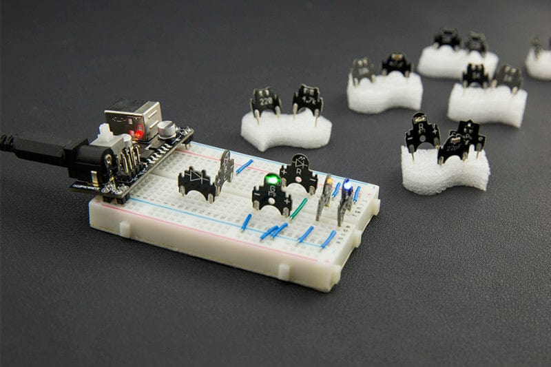 ECell: Breadboard-Plugin Components Pack by DFRobot - The Pi Hut