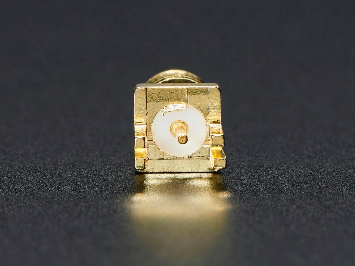 Edge-Launch SMA Connector for 0.8mm / 0.031" Slim PCBs by The Pi Hut - The Pi Hut