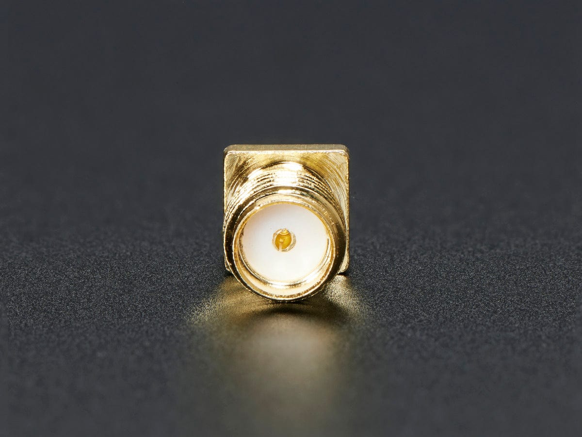 Edge-Launch SMA Connector for 0.8mm / 0.031" Slim PCBs by The Pi Hut - The Pi Hut