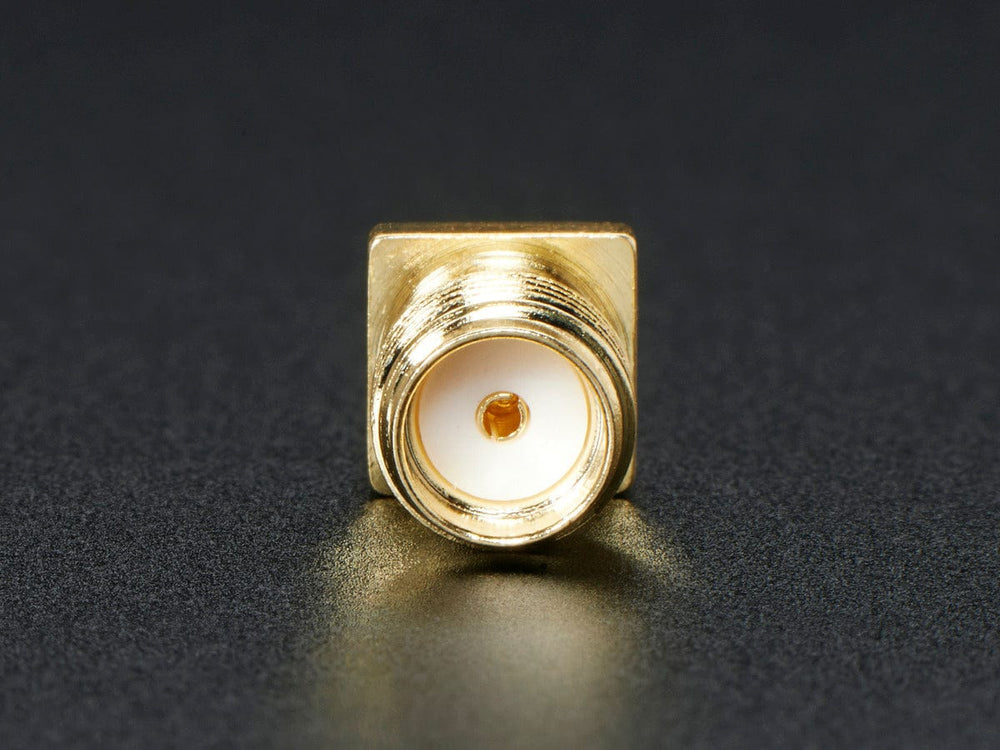 Edge-Launch SMA Connector for 1.6mm / 0.062" Thick PCBs by The Pi Hut - The Pi Hut