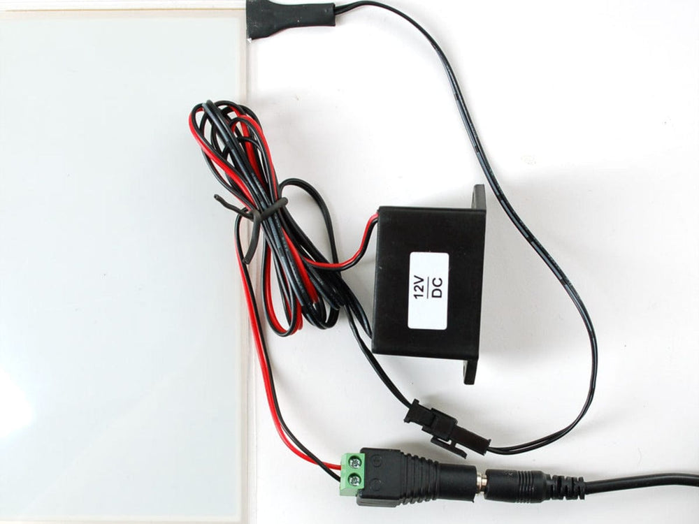 Electroluminescent (EL) Panel - 20cm x 15cm Aqua by The Pi Hut - The Pi Hut