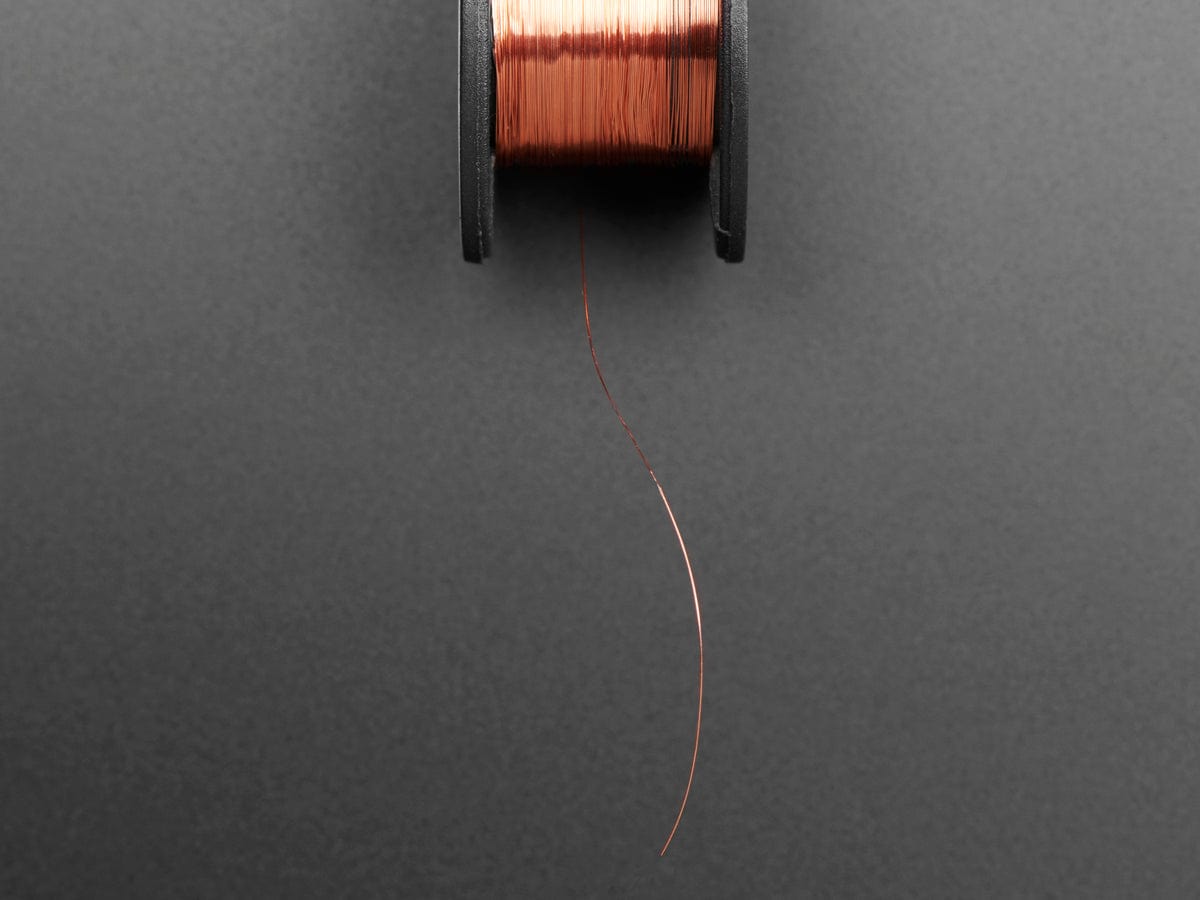 Enameled Copper Magnet Wire – 11 meters / 0.1mm diameter by The Pi Hut - The Pi Hut