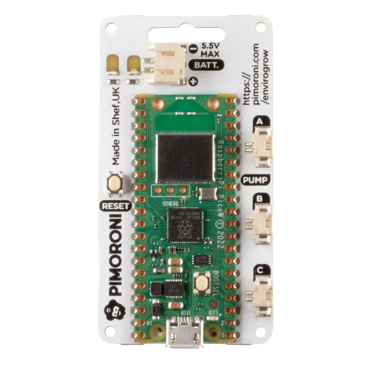 Enviro Grow (Pico W Aboard) by Pimoroni - The Pi Hut