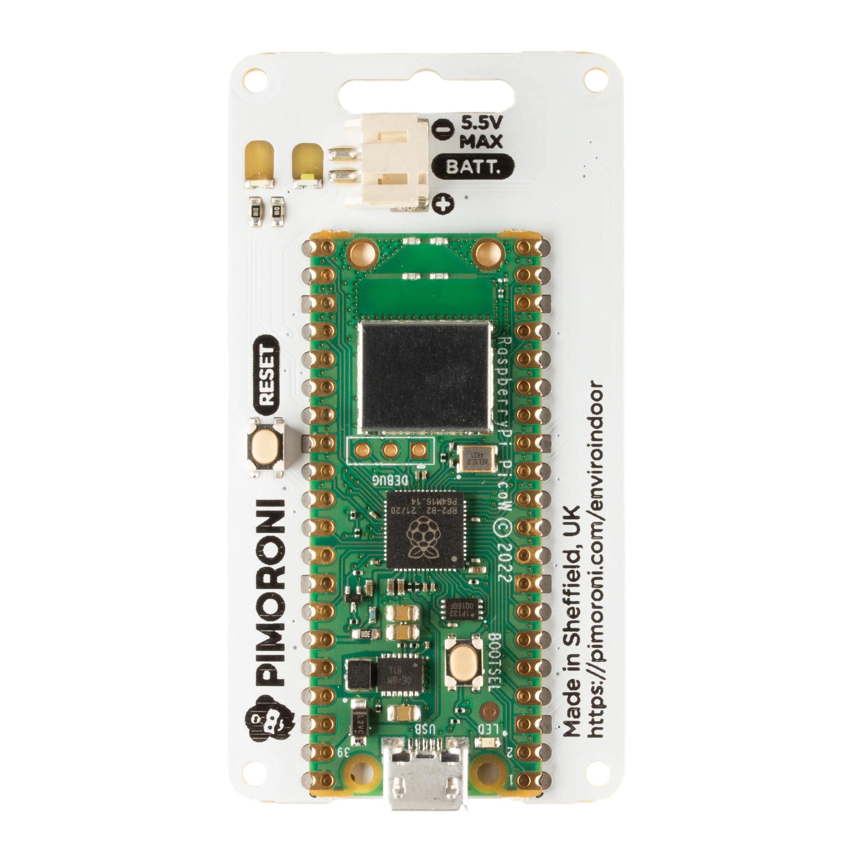 Enviro Indoor (Pico W Aboard) by Pimoroni - The Pi Hut