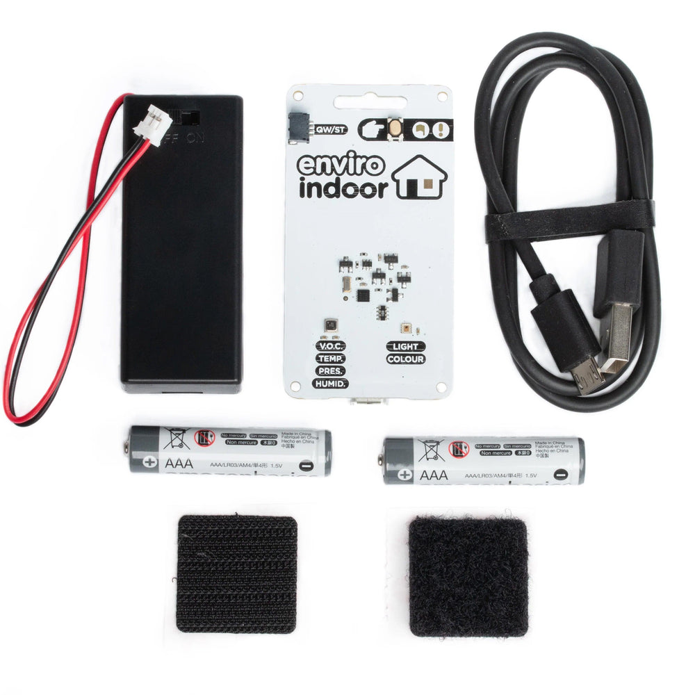 Enviro Indoor (Pico W Aboard) by Pimoroni - The Pi Hut